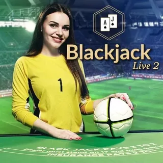 Football Blackjack 2 by Evolution - blackjack table